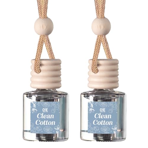 CANDECraftCo 2 Pack Hanging Car Air Freshener Diffuser for Essential Oils