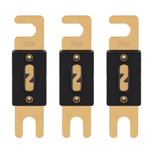 70A ANL Fuse 70 Amp Inline Blade Fuses 32V for Car Audio Inverter Automotive Stereo (70A)