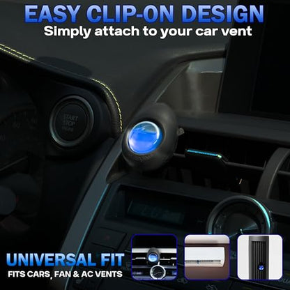 Car Air Freshener Vent Clip 3 Count (3 Count (Pack of 1))