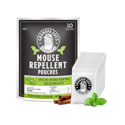 Mouse Repellent Pouches (10 Count (Pack of 1))