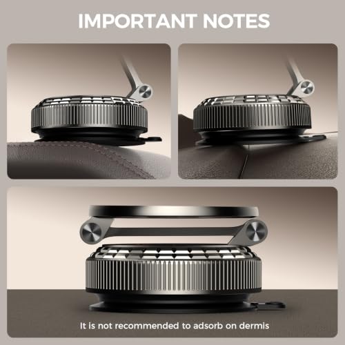 Metal Magnetic Car Phone Holder for Magsafe Phone (Carbon Fiber)