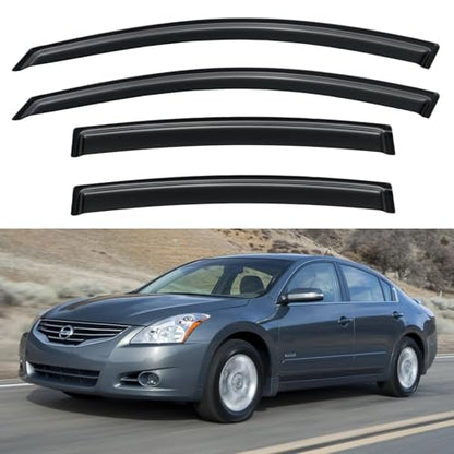 Window Visors Rain Guards for 2007 (2007-2012 Nissan Altima)