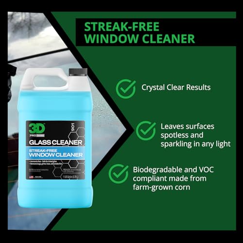 Glass Cleaner (128 Fl Oz (Pack of 1) / Gallon)