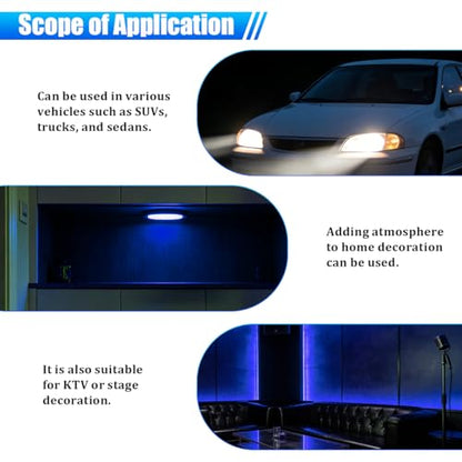 Car Interior LED Lights (Blue)