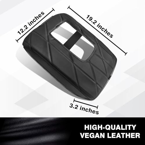 Armrest Cover for Toyota Tundra 2014 (10) 14-21 |Tundra| Bucket Seat, Regular)