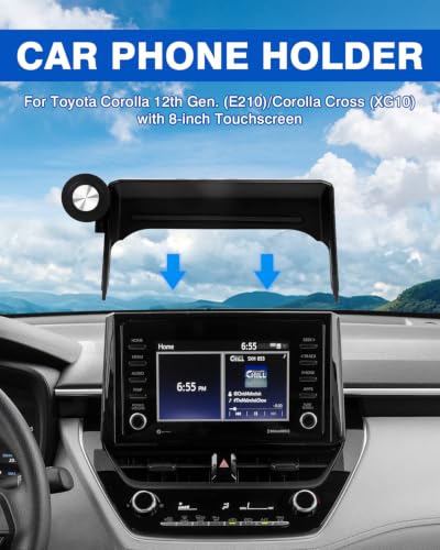 Car Phone Holder for Toyota Corolla 2019 (Magnetic / Toyota Corolla 2019-2026)