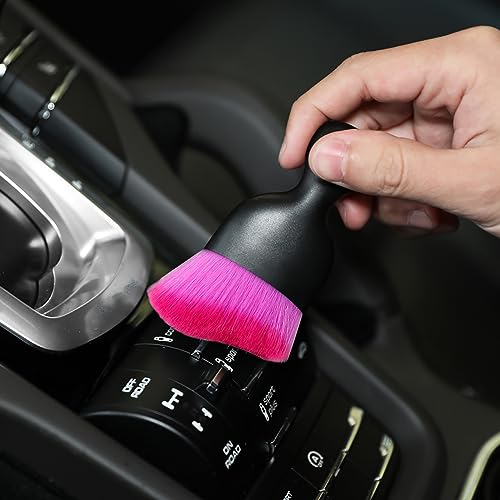 Car Interior Detailing Brush (Black&double Purple)