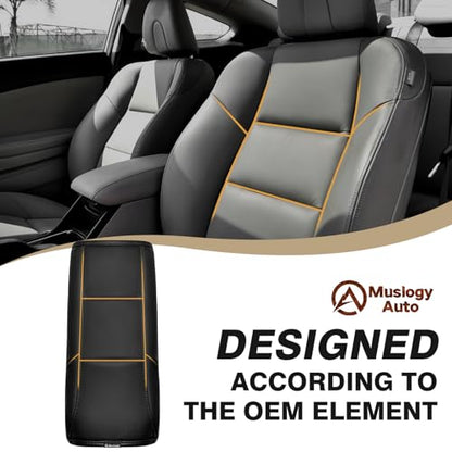 Armrest Cover for Honda Civic 2012 (27) 12-15 |Civic| Black, Regular)