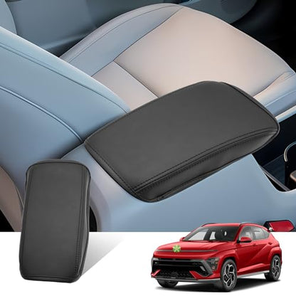 2024 2025 2026 Kona Armrest Cover for 2026 Hyundai Kona Accessories Center Console Cover 2024 Kona Armrest Cover Protector Compatible with 2024 2025 2026 Hyundai Kona SE (2024+ Hyundai Kona)