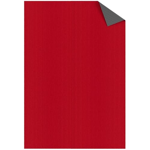 Ottomanso 6x7 Large Waterproof Floor Mat (Red / 6'6" x 6' (Area Rug))