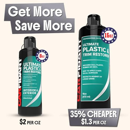 Plastic Restorer for Cars (Plastic Restorer - 16 oz)