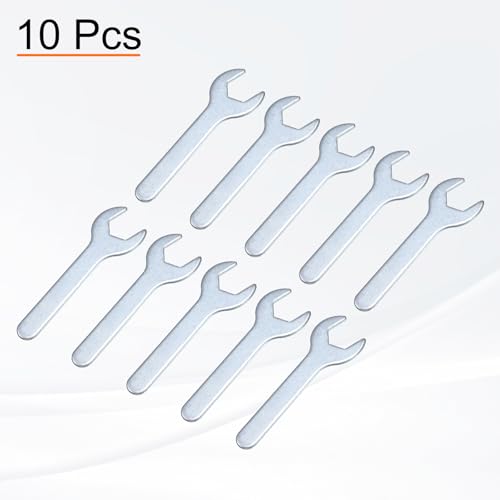 10pcs Small Wrench Open End Wrench 22x126x2.8mm Metric U (22x126x2.8mm)