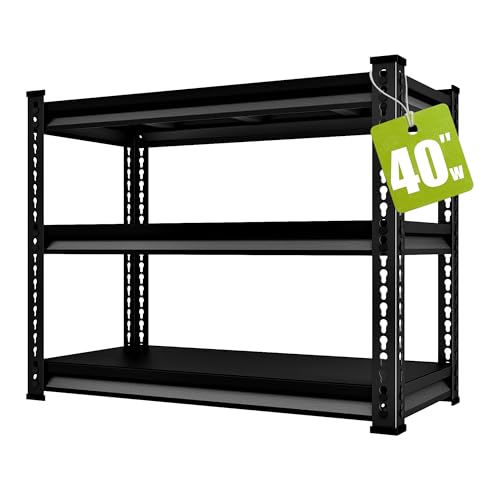 40" W Garage Shelving Heavy Duty (40"W x 16"D x 36"H)