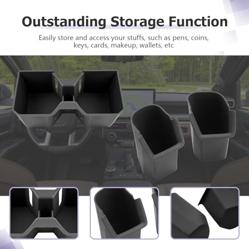 2025 4Runner Accessories Compatible with 2025 Toyota 4Runner Center Console Cup Holder