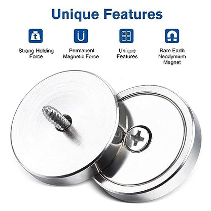 Magnets Neodymium Magnet 110LBS Strong Heavy Duty Rare Earth 50 P (110 lbs)