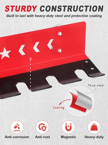 Paint Spray Gun Rack (red)