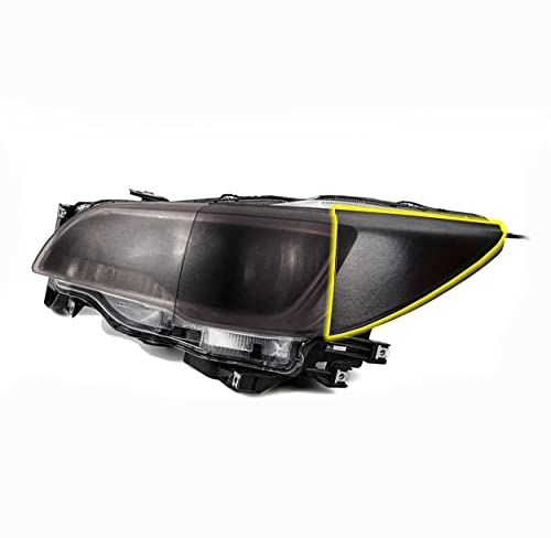 Luxe LightWrap Dark Metal Universal Tail & Headlight Tint Kit (20" x 1 yard)