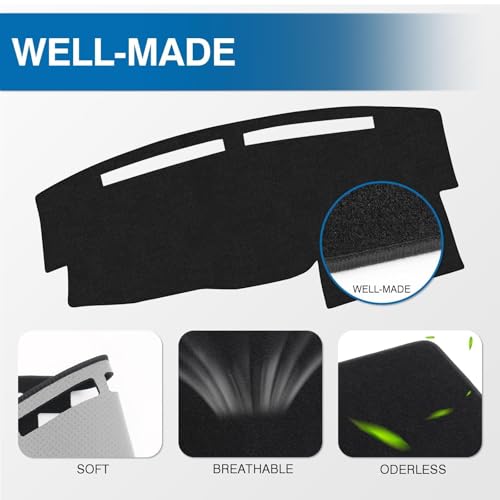 Black Dash Cover for 2004 (Titan 04-12/Armada 04-07(Black))