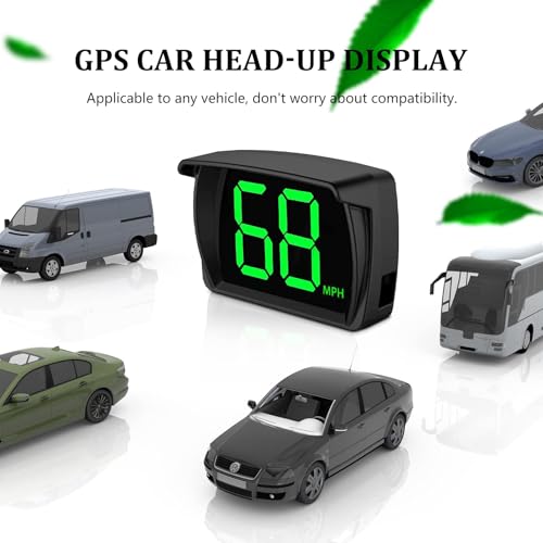 GPS Speedometer Digital Speedometer Cars Heads Up Display Y03 with Speed (Y03)