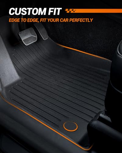 2020 2024 Tesla Model Y Floor Mats 5 Seater Full Set Made by SEALIGHT (for 2020-24 Tesla Model Y)