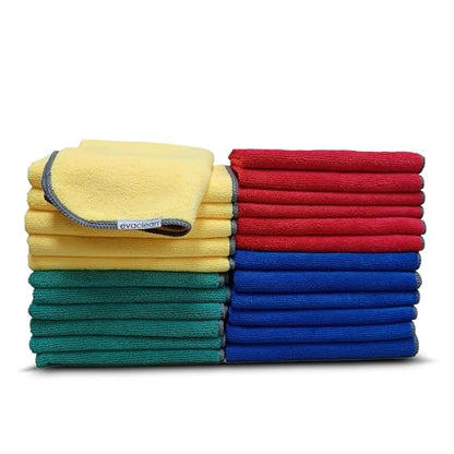 Premium Microfiber Cleaning Cloth 16"x16" (4 Colors)
