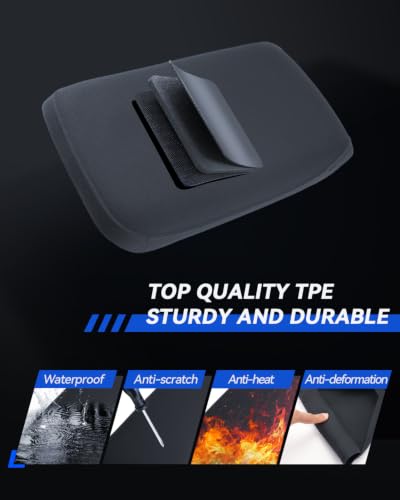 for Outback Armrest Cover& Armrest Hidden Privacy Tray 2026 Subaru Outback Accessories Durable [OEM Design& Friendly Liquid Silicone Rubber] (for 2026 Outback-Black)