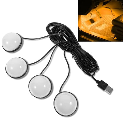 Car Interior LED Lights (Orange)
