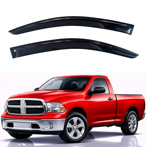 Rain Guards Fit for 2009 (2009-2018 RAM 1500 Regular Cab)
