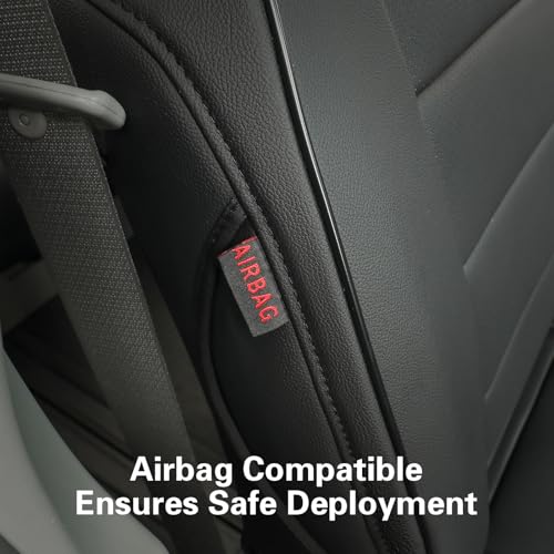 Sienna Seat Covers for 2011 (Leather(Black) / 2011-2020 8 Seats, 2nd Row 4/2/4 Split)