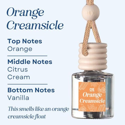 CANDECraftCo 2 Pack Hanging Car Air Freshener Diffuser for Essential Oils