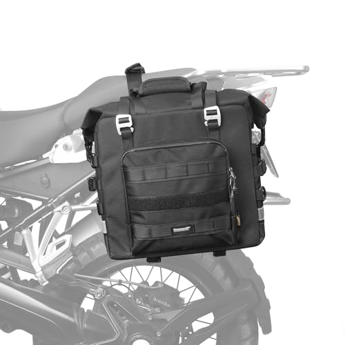 Motorcycle Saddle Bag Waterproof Motor Pannier Bag Luggage Pack Quick Release Motorbike Side Bag 25L