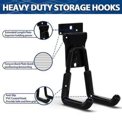 Slatwall Hooks (Black / 12)