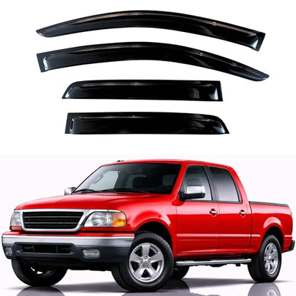 Rain Guards Window Visors for 2001 (2001-2003 F150 SuperCrew)