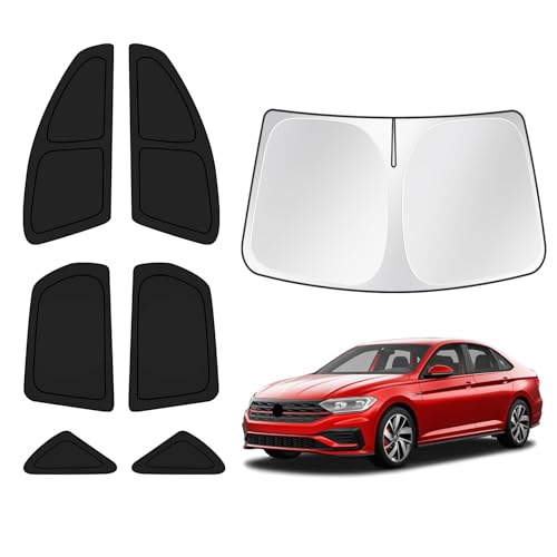 Windshield Sun Shade for Volkswagen VW Jetta 2019 (For Volkswagen Jetta 19-24)