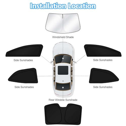 Car Window Shades for 2020 (FOR | Corolla Hatchback 2020-2026)