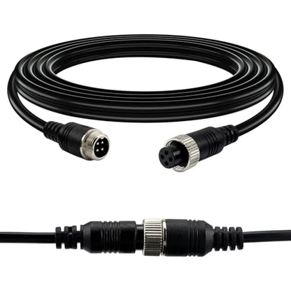 4 Pin Aviation CCTV Camera Extension Cable (16.5Ft/5M)