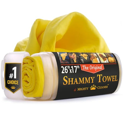 Shammy Cloth for Car Drying (Yellow)