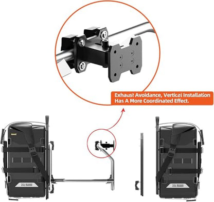 Motorcycle Saddle Bag Extender