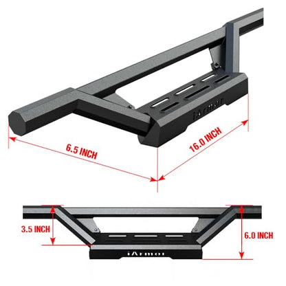 Drop Steps Running Boards for Silverado & Sierra Regular Cab (iArmor Drop Steps)