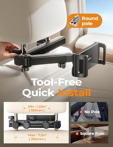 iPad Holder for Car Mount (4.7-11.5“)