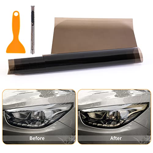 Smoked Tint Film for Car Headlight Taillight