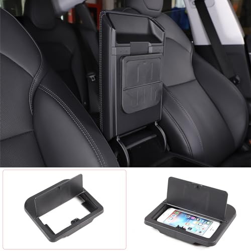 Car Armrest Hidden Storage Box Compatible with Tesla Model 3 Highland 2024+ Center Console Handrail Privacy Storage Box Organizer Tray Armrest Storage Box Container Insert Pallet Manager Accessories (for Model 3 Highland)
