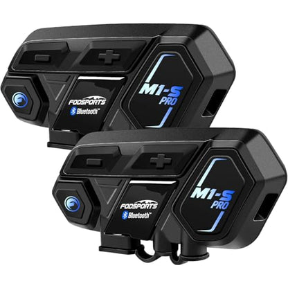 Motorcycle Bluetooth Intercom (M1-S PRO Dual Pack)