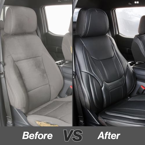 Custom Car Seat Covers Full Set (Variation-08 / Front)