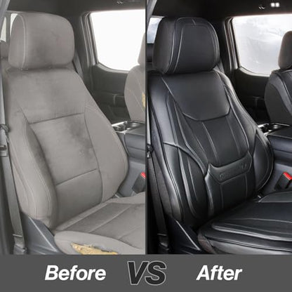 Custom Car Seat Covers Full Set (Variation-08 / Front)
