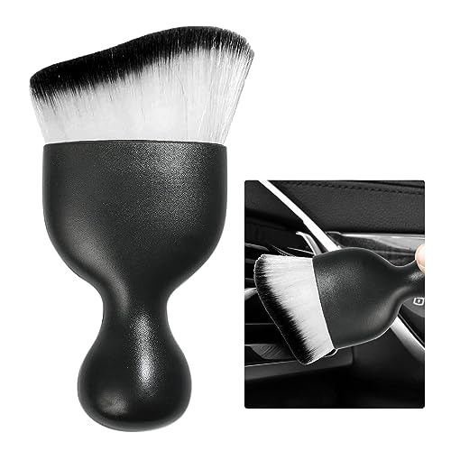 Car Detailing Brush (White/Black / 1 PC)