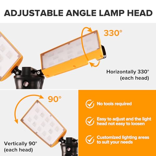 Upgraded 5000K 15000 LM 105 W LED Work Light with Telescoping Tripod (Pro-15000LM)
