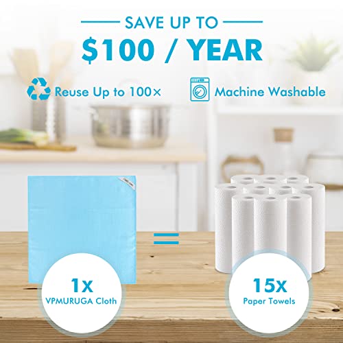 Streak Free Miracle Cleaning Cloths Easy Clean Nanoscale (Pink 6p)