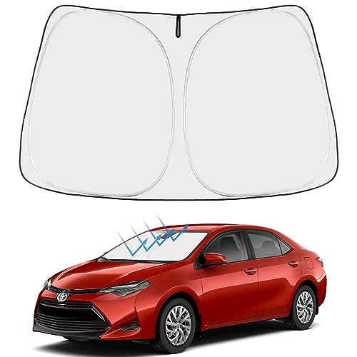 Custom Fit Car Windshield Sun Shade for 2014 (2014-2019 Corolla)
