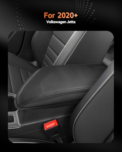 for Volkswagen Jetta 2020 (Jetta-Thin Black Leather)